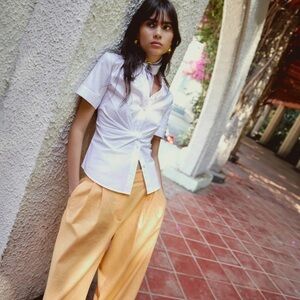 Tanya Taylor White Oakley Top